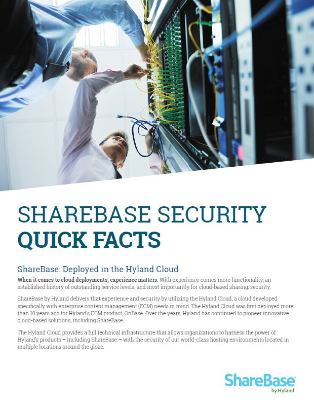 Security ShareBase Security Quick Facts Kyocera Software Document Management Thumb, Executive OfficeLinx, Monroe, LA, Kyocera, Sharp, Dealer, Reseller, Louisiana