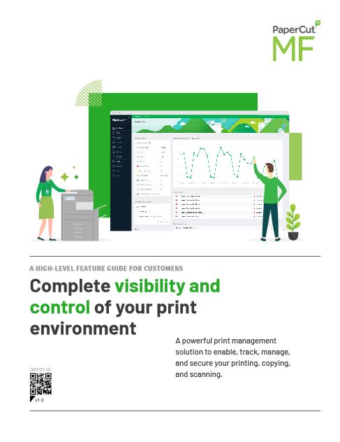 Full Brochure Cover, Papercut MF, Executive OfficeLinx, Monroe, LA, Kyocera, Sharp, Dealer, Reseller, Louisiana