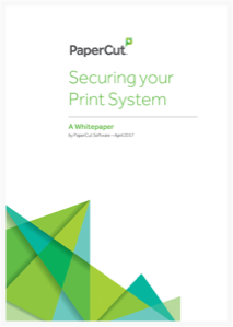 Security Whitepaper, Papercut MF, Executive OfficeLinx, Monroe, LA, Kyocera, Sharp, Dealer, Reseller, Louisiana